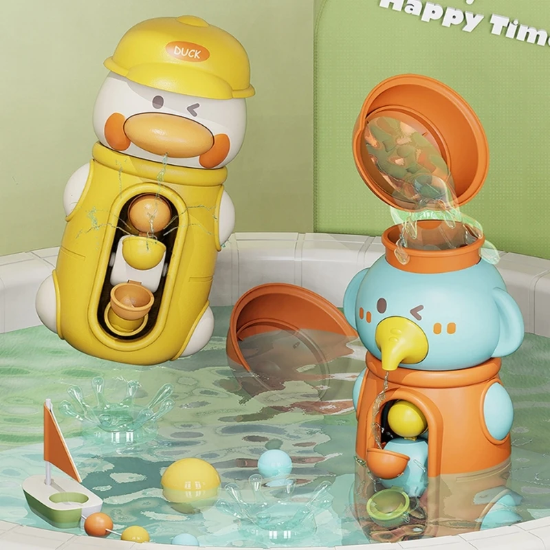 Kids Bath Toy Animal with Suction Cups Shower Toy for Bathtime Pool Toy