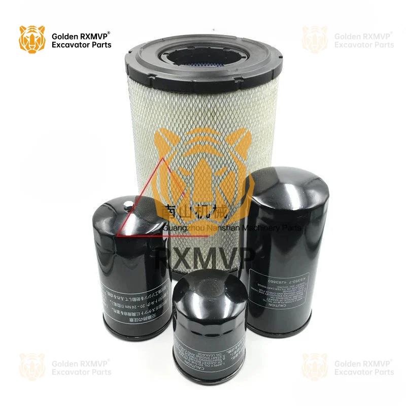 For Hitachi EX220-3 air filter air filter oil filter diesel filter oil grid  accessories excavator