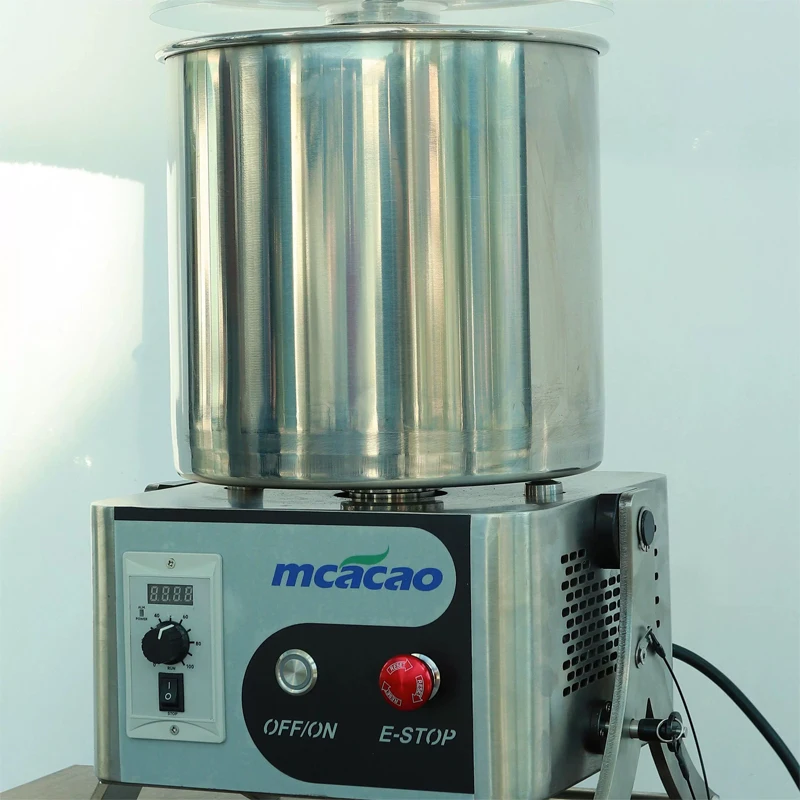 Chocolate Refiner 15lbs Capacity Cacao Beans Wet Grinder Stone Grinder for Chocolate Making From Cocoa Nibs