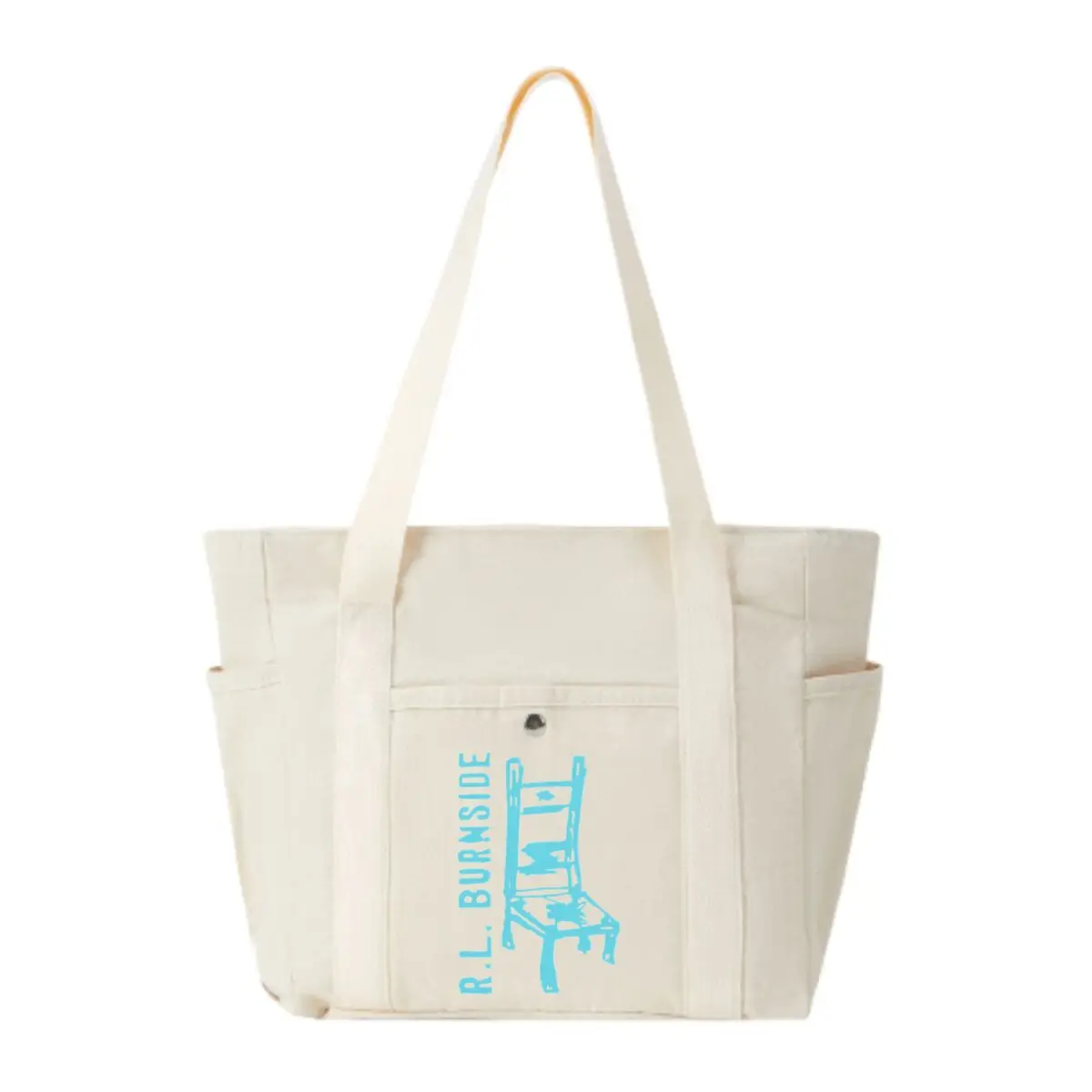 

R.L. Burnside Chair Art Casual Canvas Bag Leisure Work Tote