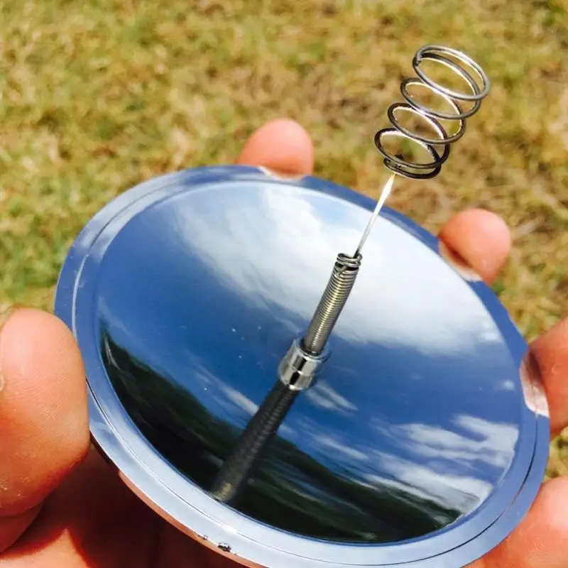 Solar Lens Fire Starter Portable Waterproof Solar Fire Igniting Outdoor Hiking Camping Survival Tool For Beach Hunting Climbing