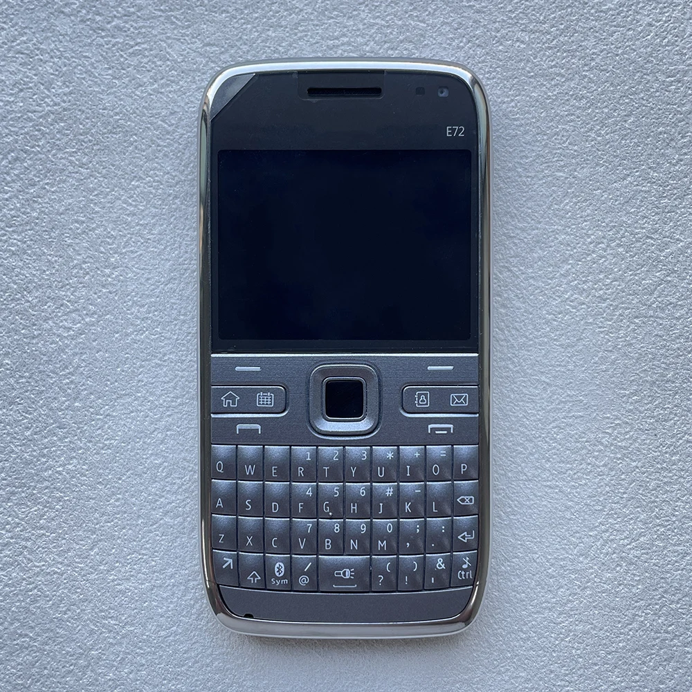Original E72 Unlocked Mobile Cell Phone GSM 2G 3G 5MP QWERTY English Hebrew Russian Arabic Keyboard Cellphone