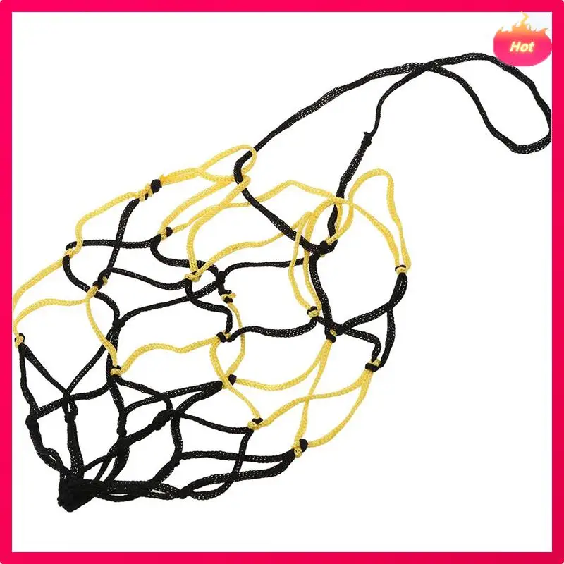 Multi 25PCS ไนลอนสุทธิกระเป๋า Ball Carrier สําหรับ 1 วอลเลย์บอลบาสเกตบอลฟุตบอลฟุตบอล