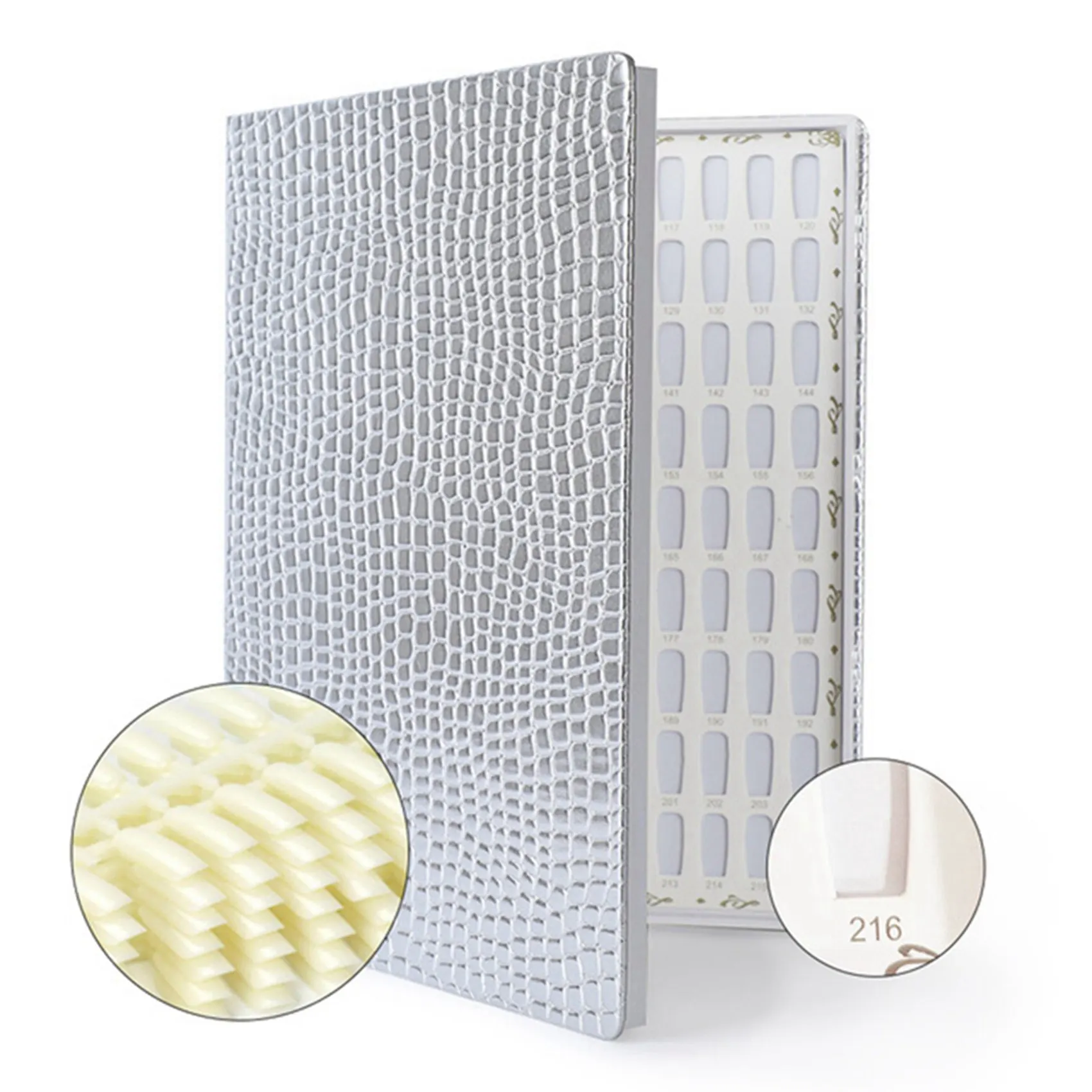 abuu-2x-216-colors-nail-tips-display-book-diy-nail-art-showing-shelf-gel-color-card-chart-painting-display-board-silver