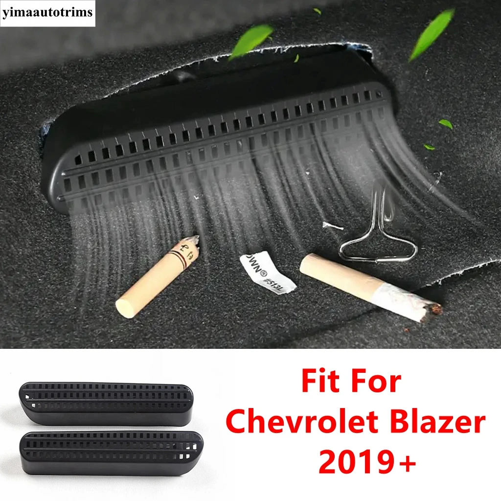 

Car Seat Under Floor Air AC Outlet Vent Anti-blocking Dust Cover Protection Kit Accessories Fit For Chevrolet Blazer 2019 - 2023