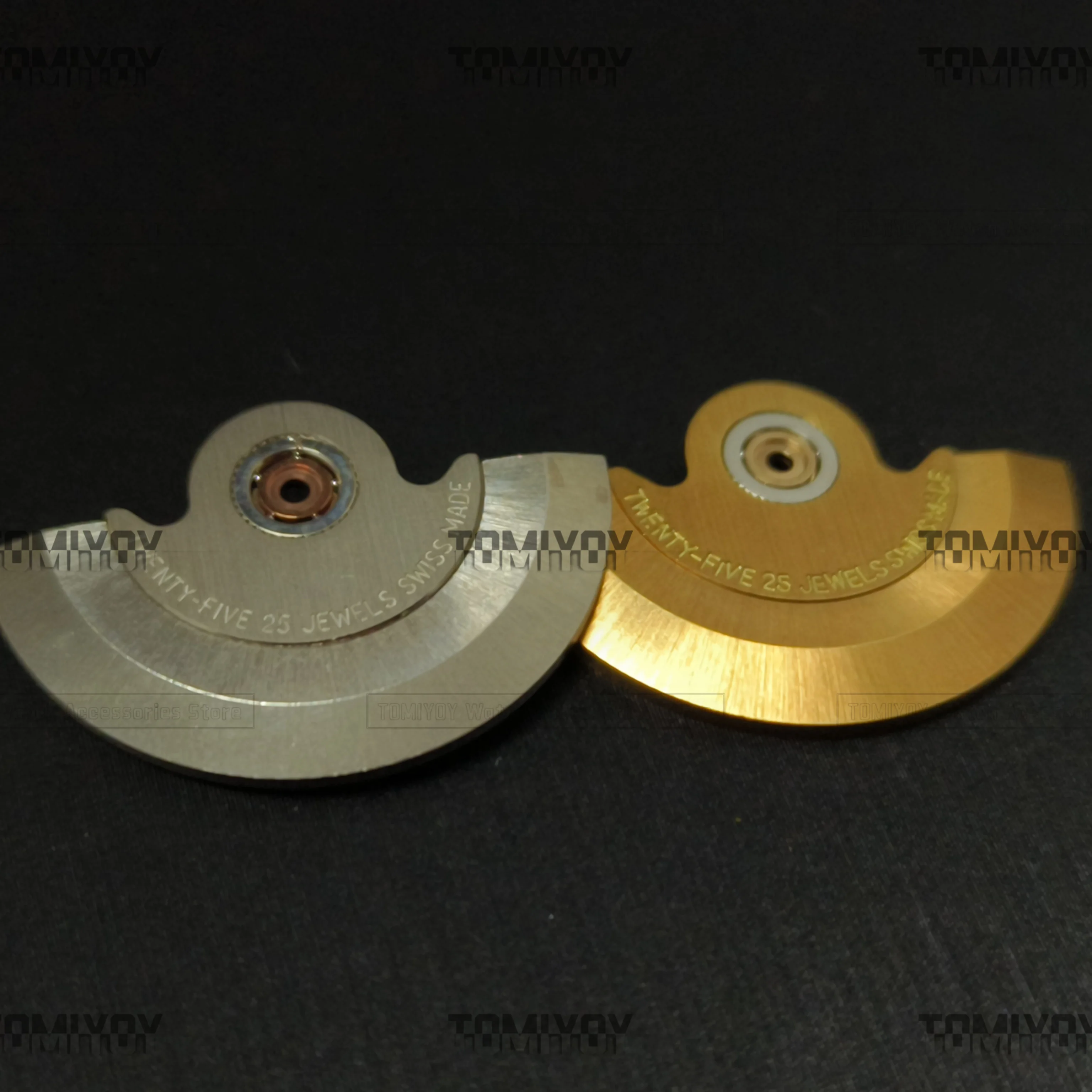 Silver Gold High-quality Automatic Tourbillon Hammer Fit For Rolex 2836 2824 2834 2846 2789 Movement