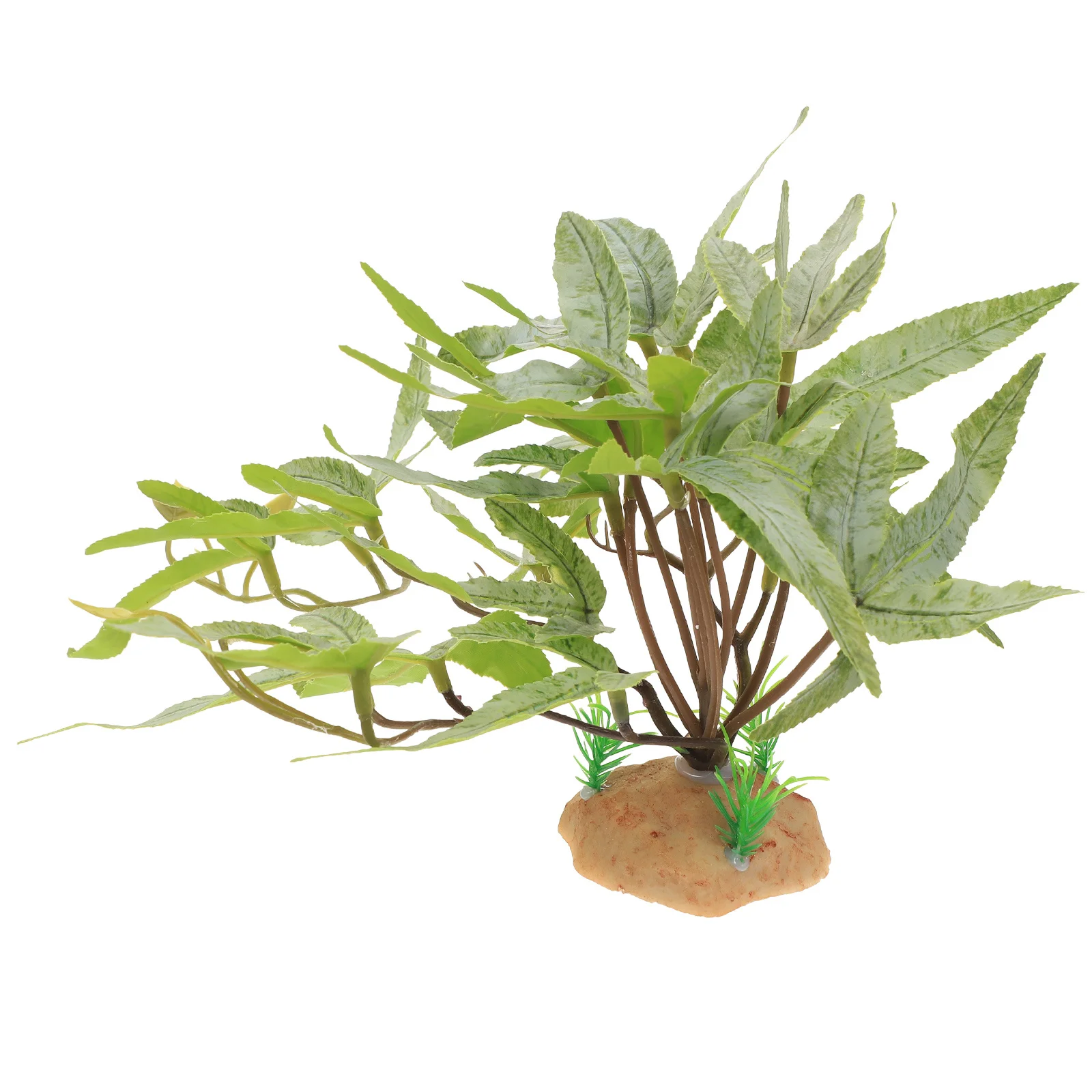 

Artificial Reptile Tank Plant Decoration Simulation for Terrarium Aquarium Fish Tank Ornament Reptile Plants