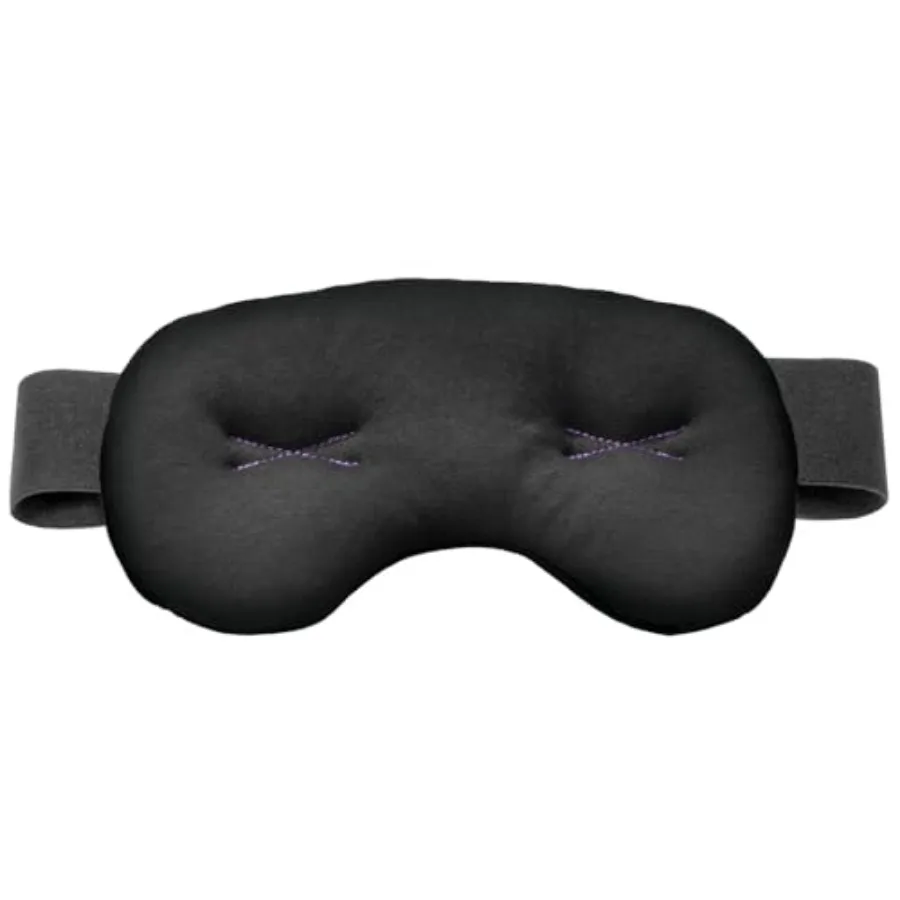 

Eye Pillow - Compression Eye Mask for Headache Support - Soothes Strain - Eases Sinus Pressure - Cooling - Universal Fit - Brea