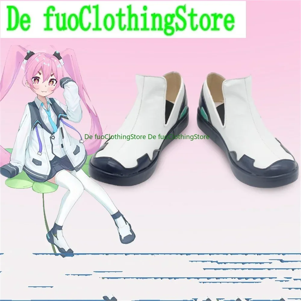 Kurosaki Koyuki الأزرق الأرشيف تأثيري أحذية الأحذية لعبة أنيمي حفلة الهالوين عيد الميلاد Defu متجر أحذية الملابس #1