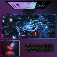 ASUS ROG Mouse Pad RGB Luminous 700X400mm Large Table Pad Encrypted Anti Skid Super Large Mouse Pad