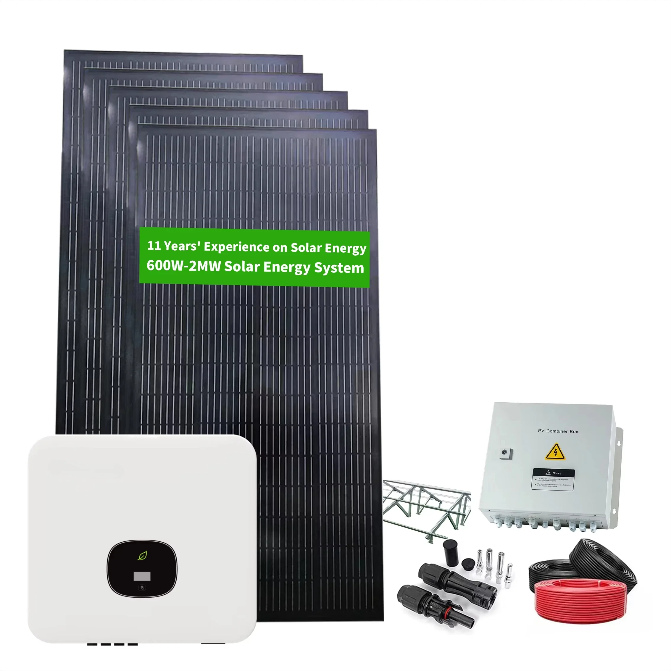Großhandelspreis auf Grid 15KW Solar Panel Kit 15KVA Grid Tie Inverter Rooftop Solar Power Plant Project System