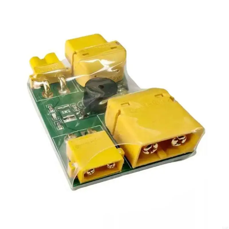 

54DF XT30/XT60 Smokes Stopper Safety Plug Alarm Buzzer for Remote Control FPV Racing Short Circuit Protector