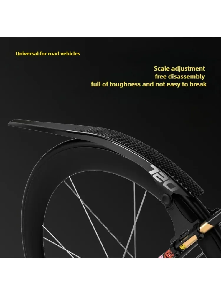 AliExpress NONE Bicycle Quick Release Extended Mudguard for Front Rear Wheel 700C Gravel Road Bike Fender Strong PP Mud Fender Outdoor Protector