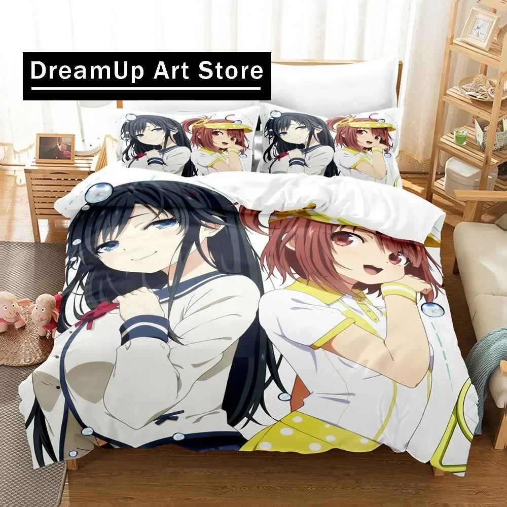 可愛い鉱石柄寝具セット-シングル-ツイン-フル-クイーン-キングサイズ-ベッドセット-大人-子供用寝室布団カバーセット-アニメベッド