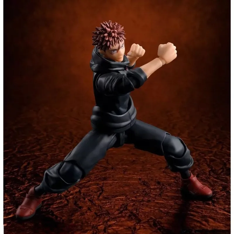 

Bandai SHF Jujutsu Kaisen Culling Game Yuji Itadori Sukuna's Vessel Anime Action Figure Model Doll Toys Hobby Collectible
