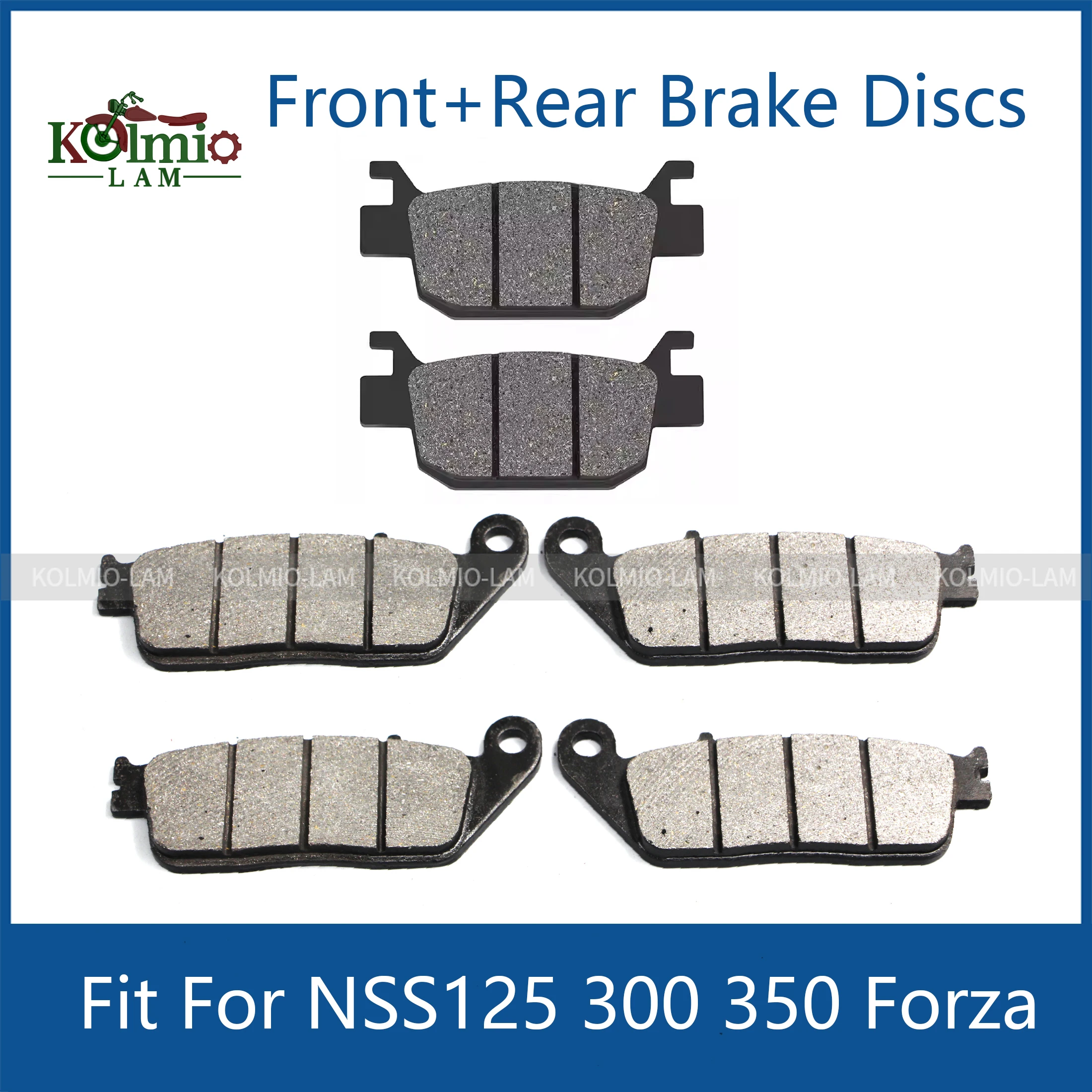 Fit For NSS125 Forza 2015 - 2025 NSS 300 FORZA ABS 2018-2019 SH125 SH150 2013-2024 Brake Pads Front Rear NSS 350 FORZA ABS 21-25