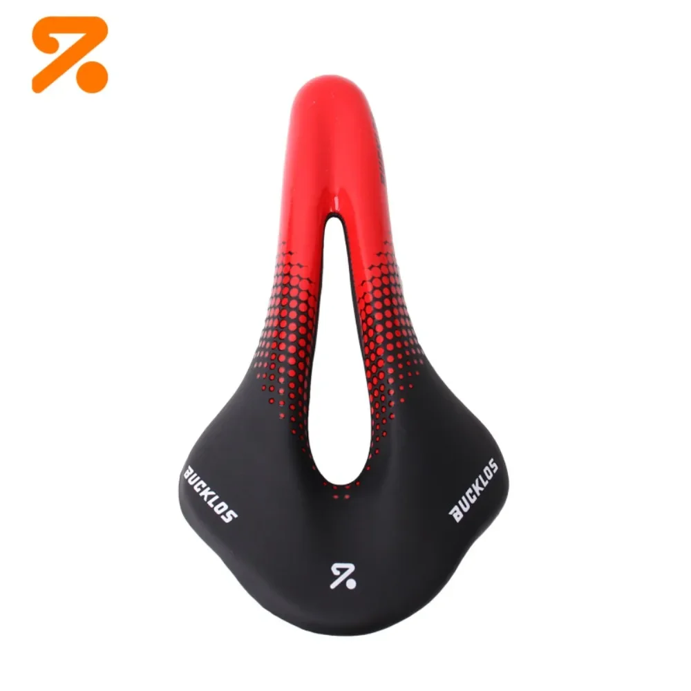 BUCKLOS Hohler Rennradsattel, atmungsaktiver Fahrradsitz, wasserdichte Oberfläche, Fahrradsattel für Mountainbike und Gravelbike – Detail 9