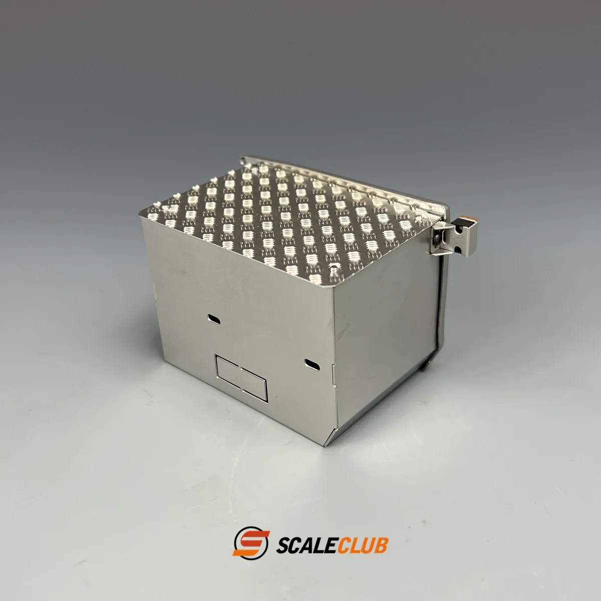 Scaleclub Modelo Heavy Drag, Atualização De Aço Inoxidável Metal Exhaus para Tamiya Lesu RC Truck Trailer Tipper, Scania 770S, 1:14