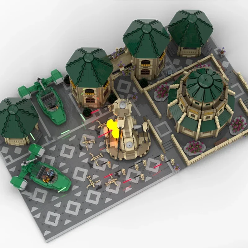 10971pcs MOC 공상 과학 영화 (스타 배틀) 에피소드 1 나보 건축 빌딩 블록 그림의 전투 |   디스플레이 장난감 선물