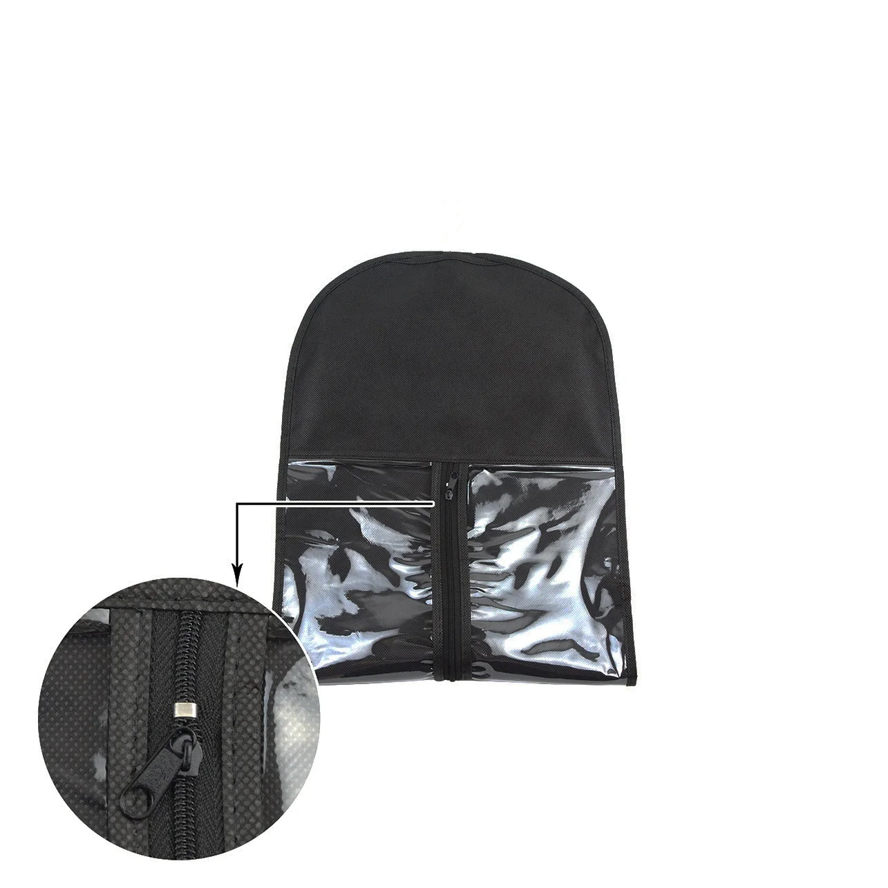 Hair Extensions Storage Bag Wig Storage Bags Dust-proof Wig Bag for Hair Welf and Clip in Hair Extensions