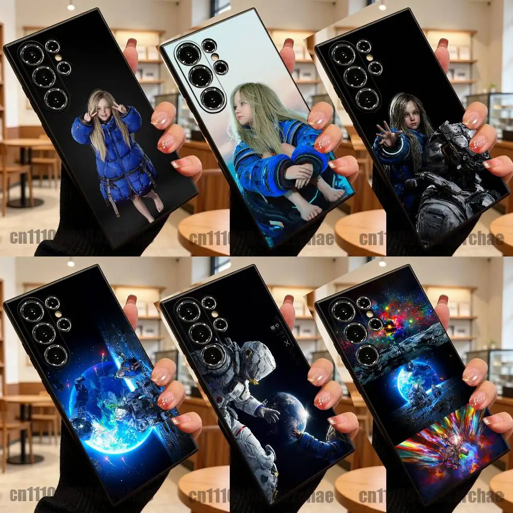 

For Game P-Pragmata Diana Phone Case Samsung S25,S24,S26,S22,S23,S30,S21,5G,Fe,Lite,Ultra,Plus Protect Cover
