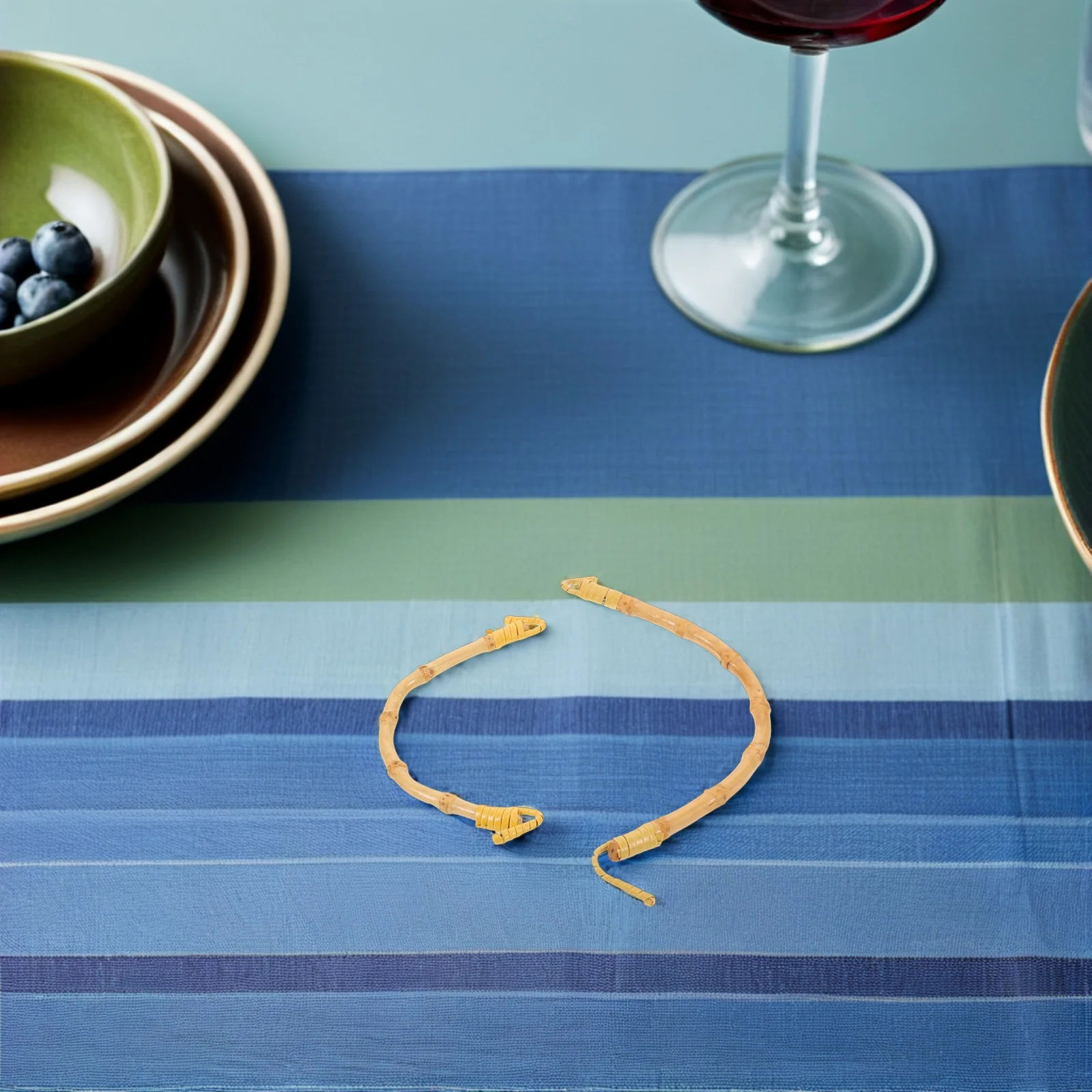 

4Pcs Bamboo Teapot Handle Replacement U-Shape Grip for Ceramic Tea Kettle Tea Accessories DIY Pot Repair Parts