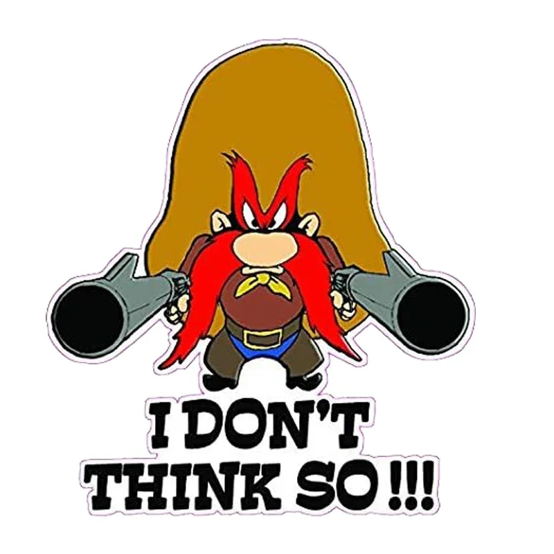 

"Anime 'I Don't Think So' Motorcycle Stickers - Waterproof Vinyl Decals for Fuel Tank/Cowl/Side Panels (Car & Bike Use)"