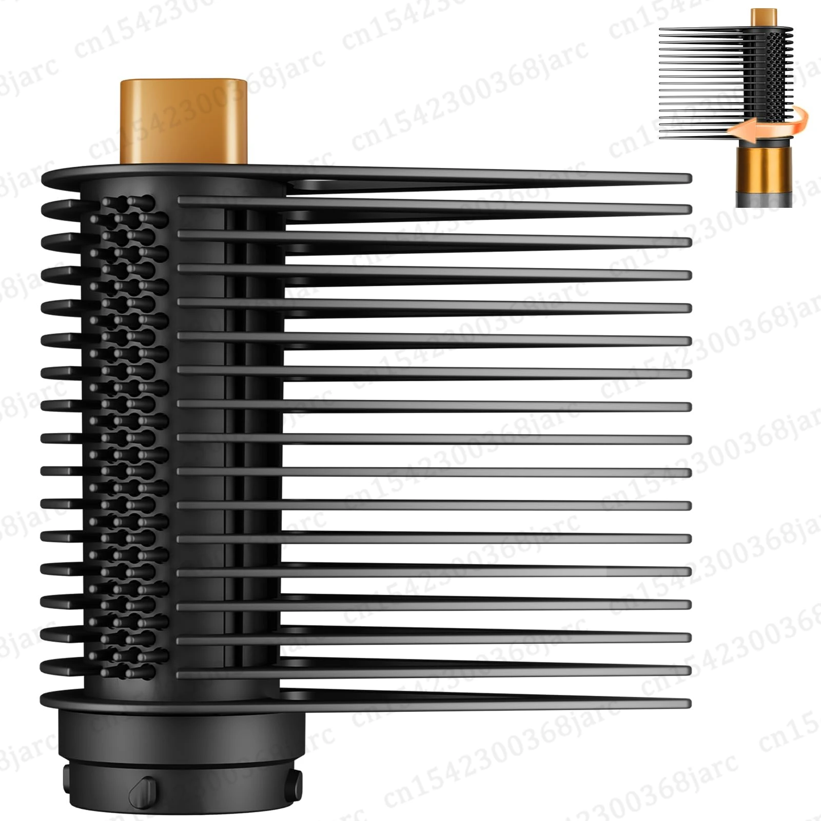Peine de Dientes Anchos Mejorado para Dyson Airwrap HS01 HS05 HS08 Sencicimen X9, Accesorios de Peinado para Boquilla de Cabello Lacio