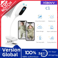 XIAOVV 3MP Baby Monitor Cry Detection Full Color Night Vision 360 Degree Rotating WiFi Indoor Camera