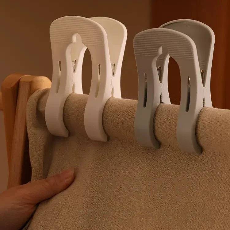 6Pcs/set  Double headed Beach Towel Clips Windproof Utility Clothespins Clothes Peg Secure Towel Prevent Blowing Away For Outfit