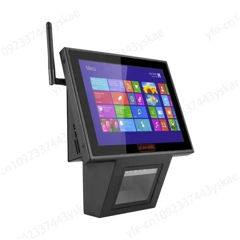 8 inch Android Window System POS Price Checker With 2D Barcode Scanner for Retail Store Price Checking