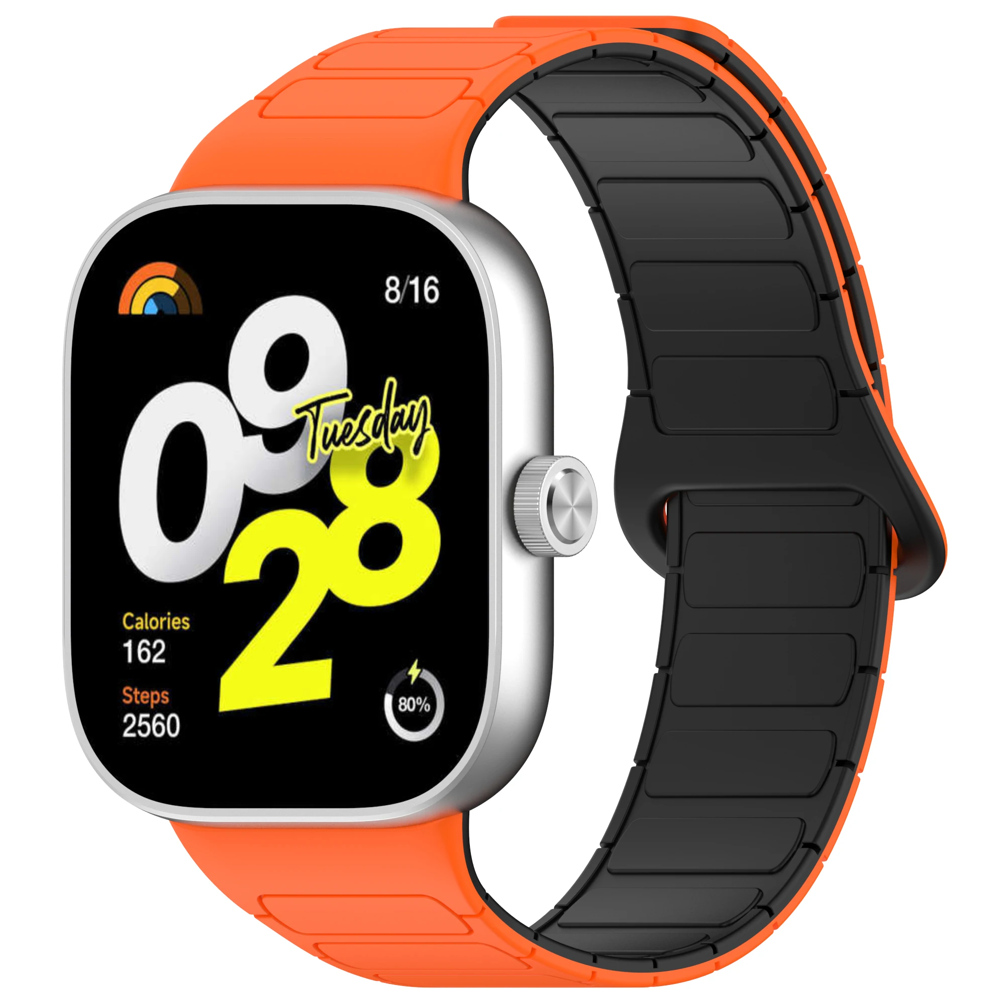 Silikonarmband für Redmi Watch 5 4 Smart Watch Magnetarmband Armband Ersatz Pulsera für Xiaomi Band 9 Pro 8 Pro – Detail 10