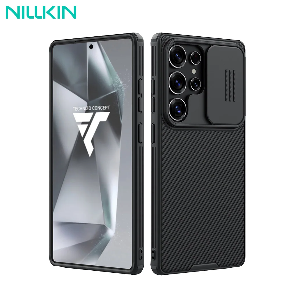 NILLKIN For Samsung Galaxy S25 Ultra Case CamShield Pro Sliding Camera Protection Back Cover For Samsung S25/ S25 Plus Cases