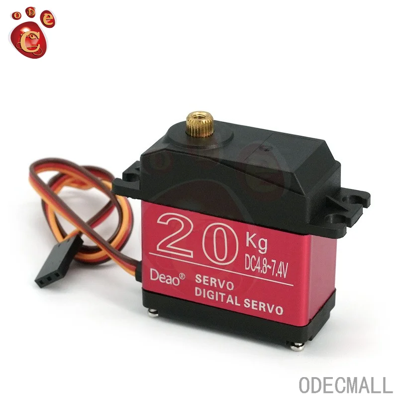 High torque metal gear digital servo 20KG 25KG 30KG 35KG robot robotic arm