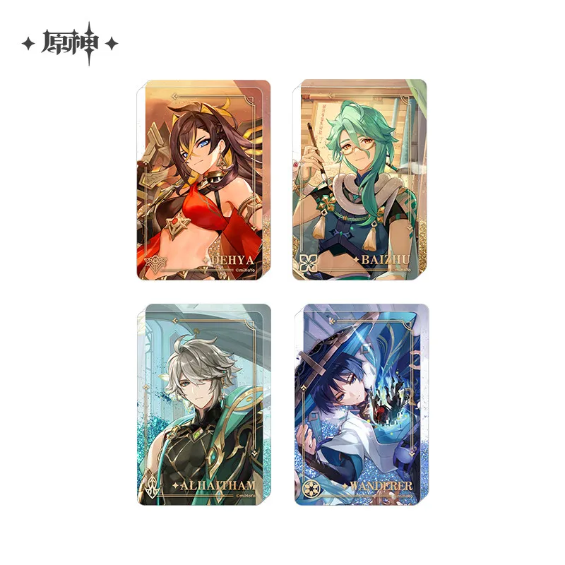 

Genshin Impact Liquid Sand Acrylic Ornament Alhaitham Dehya Wanderer Baizhu Anime Prop Cosplay Accessory Fun Holiday Gift