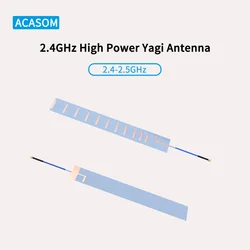 Yagi Drone Anti-Drone System, Bloqueador de Sinal Eletromagnético UAV, Defesa Drone, Disruptor, 2.4GHz, 50W, UAV