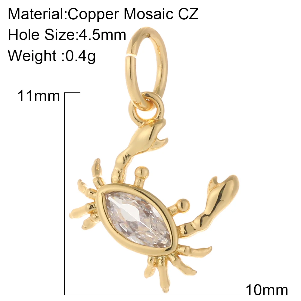 Starfish Shells Charm Jewelry DIY Accessories