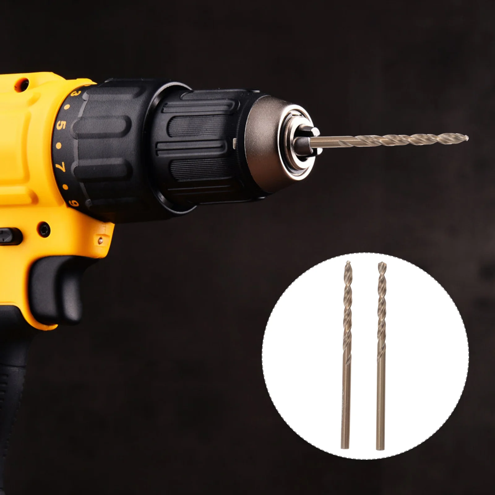 

2 Pcs Bit Carbide Drill Cobalt Aluminum Bits for Metal Drilling Alloy Steel Hard