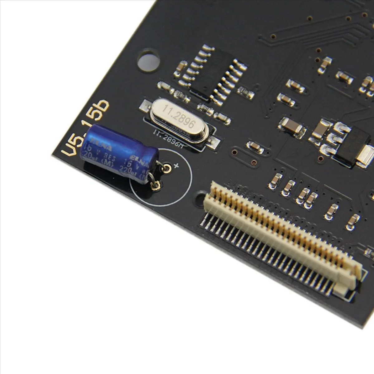 A85P DC V5.15B GDEMU Optical Drive Simulation Board for DreamCast and Colorful Remote SD Card Mount Kit for GDEMU(Blue)