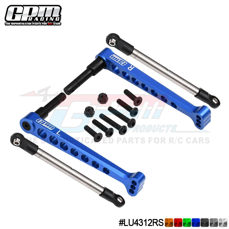 

GPM Alloy Rear Sway Bar & Stainless Steel Linkage For LOSI Lasernut Tenacity Ultra 4