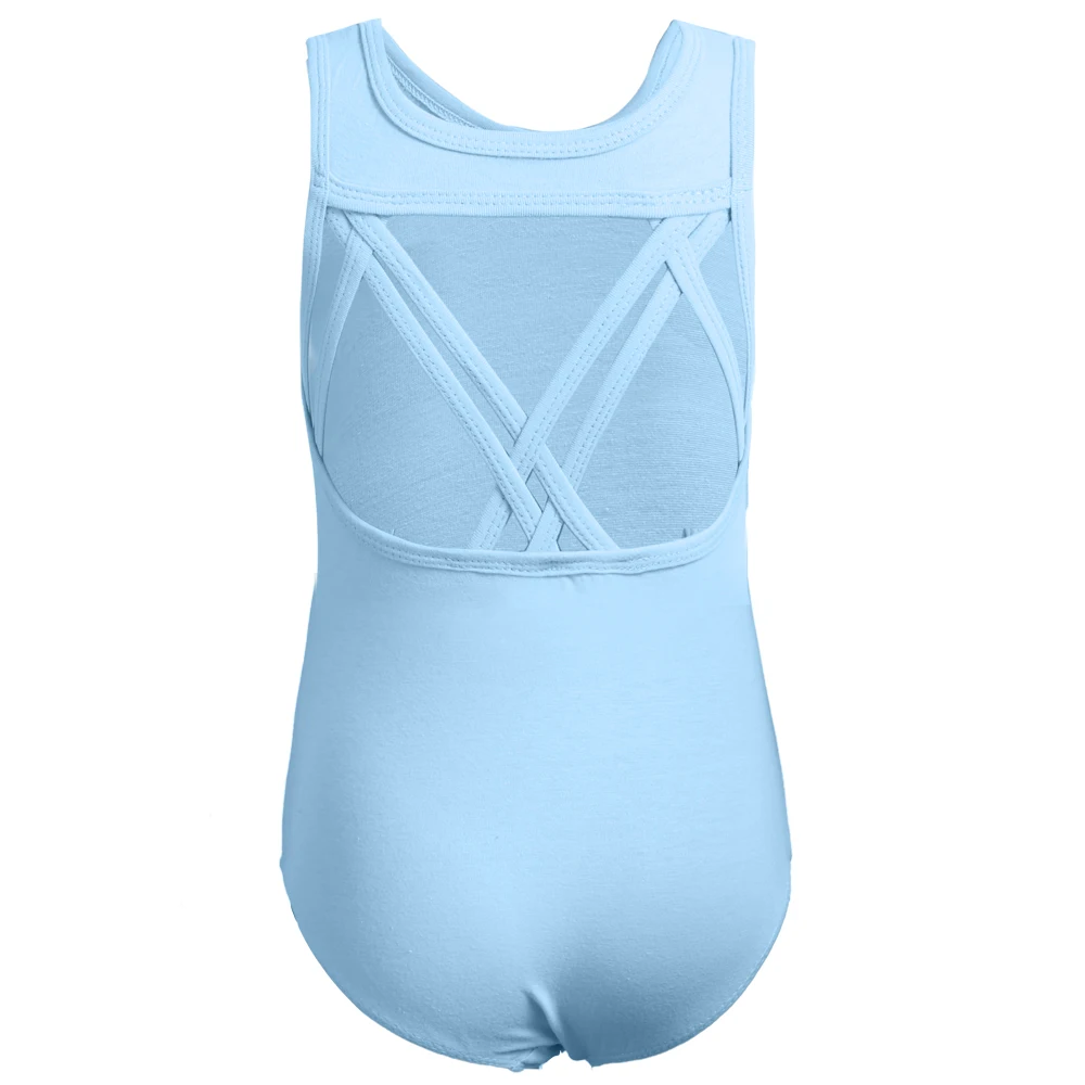 ثياب الباليه للفتيات لامعة تنورة رقص قطعة واحدة بدلة تدريب كلاسيكية بلا أكمام الرقص الجمباز راقصة الباليه الزي فستان