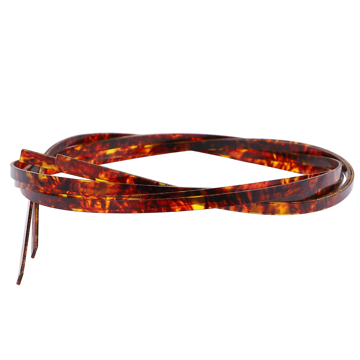 

2pcs Abs Guitar Binding Strips Brown For Edge Protection Luthier Diy Repair Purfling Trim Inlay Parts Suitable Ukulele Mandolin