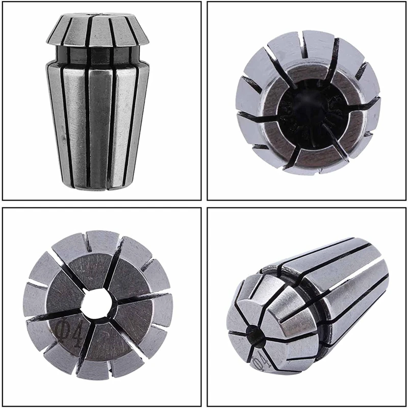 거치대 CNC 밀링 공구 타각기, Er16 용수철 콜릿, 모터 샤프트 1 개, 익스텐션 로드 8mm, 1mm-10mm, 10 개