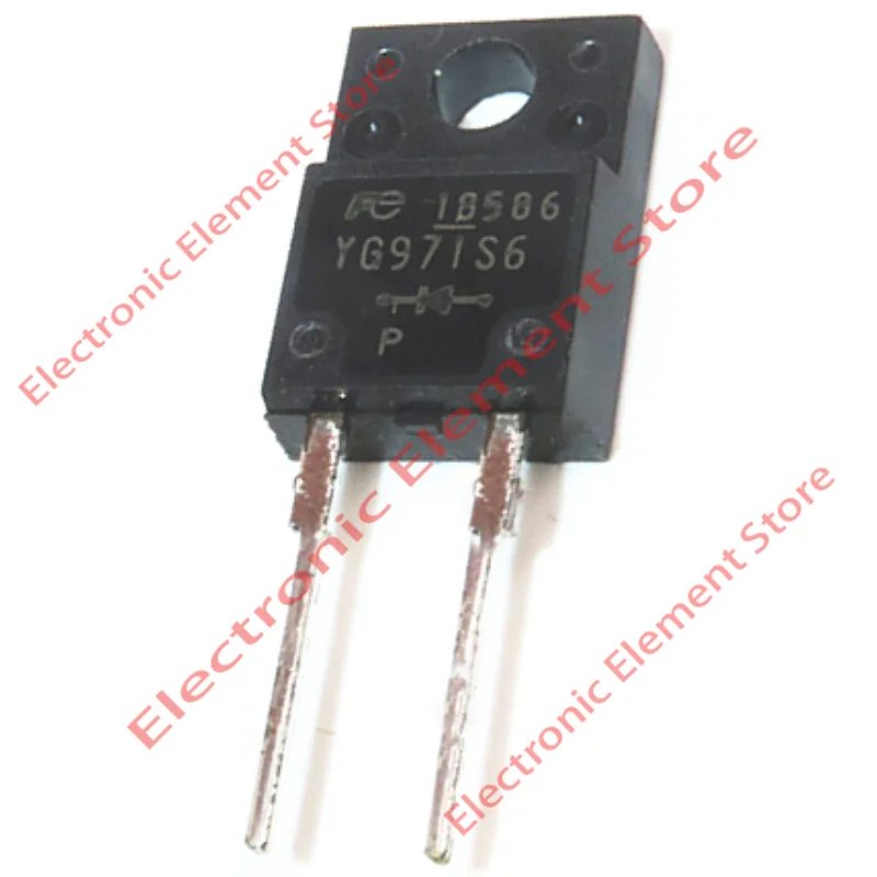 5PCS YG971S6R Fast Recovery Diode 600V 8A TO-220F YG971S6