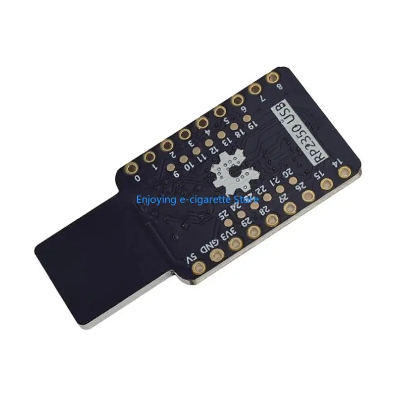 USB-A-Entwicklungsplatine mit RP2350-Prozessor, GPIO-Header-Zugriff und Statusleuchte für Firmware-Übungen und -Studien Y4QF – Detail 8