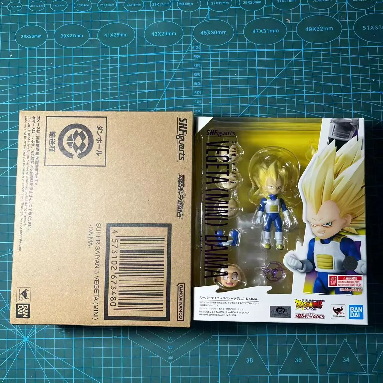 Bandai Sh Figuarts Shf Dragon Ball Daima SSJ3 végéta, figurines d'action originales, modèle animé, Collection de jouets