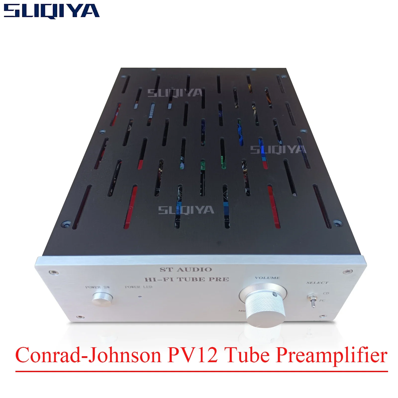 SUQIYA-Conrad-Johnson PV12 Tube Rectifier Japanese Kuboda Type Voltage Stabilized Fever Tube Preamplifier