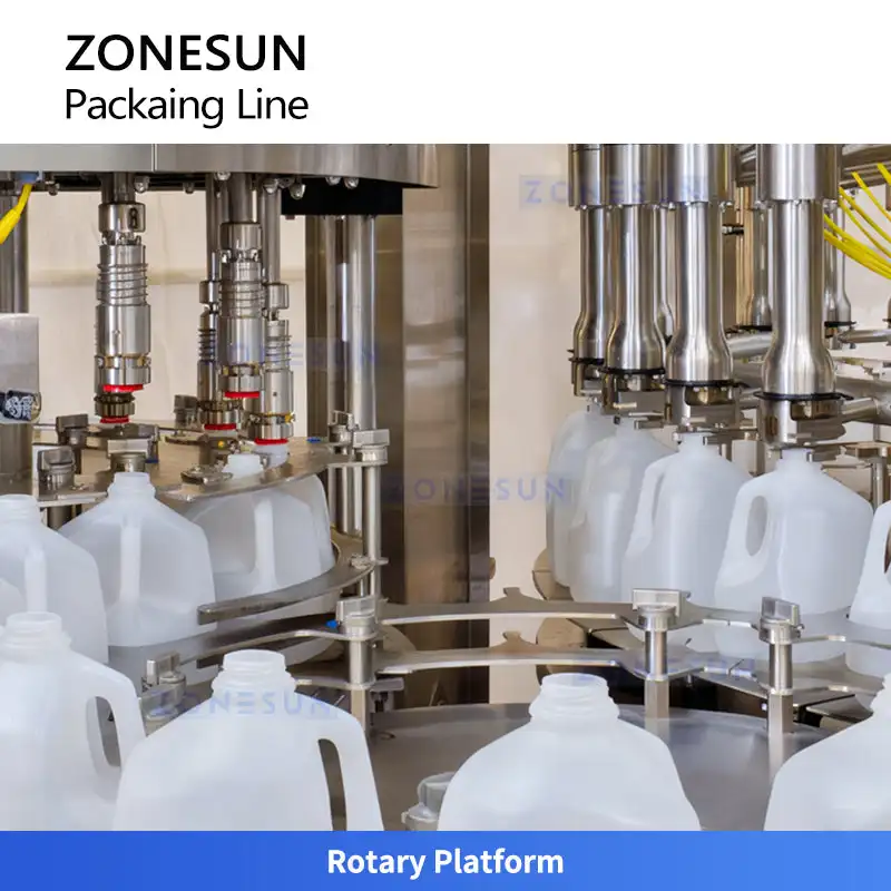 ZONESUN ZS-AFS100 Yogurt Drinks Filling and Sealing Machine for Dairy Bottles