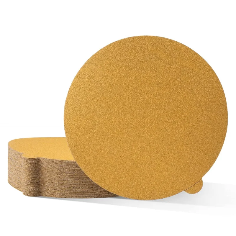 1000pcs-carton 6 In PSA Sanding 120 Grit Adhesive Sandpaper Discs Woodworking Metalworking More Abrasive Tools