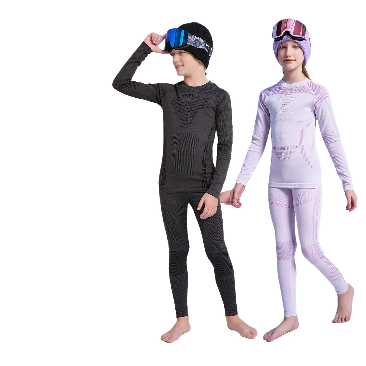 

Children's Functional Ski Quick Drying Clothes, Warm and Breathable Underwear Sets, Outdoor Mountaineering Tight Fitting Clothes